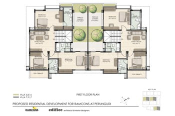 WEST FACING FIRST FLOOR PLAN